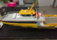 customized model of 40m Crewboat